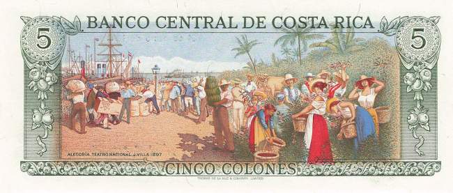 5 Colones 24.01.1990